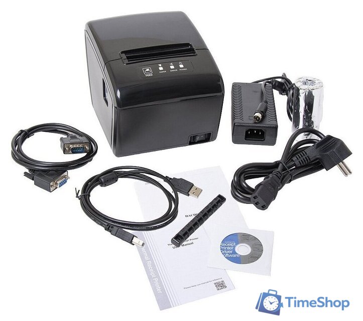 Принтер чеков Poscenter RP-100USE (черный) - Изображение №8 — Интернет-магазин Time-Shop