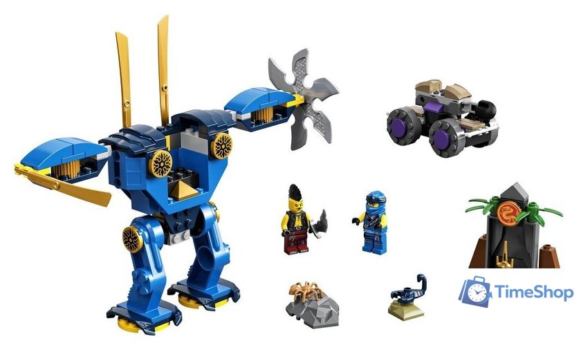 Конструктор LEGO Ninjago 71740 Электрический робот Джея - Изображение №3 — Интернет-магазин Time-Shop