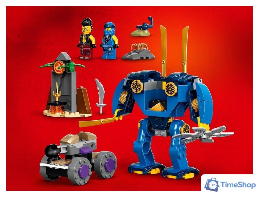 Конструктор LEGO Ninjago 71740 Электрический робот Джея - Изображение №15 — Интернет-магазин Time-Shop