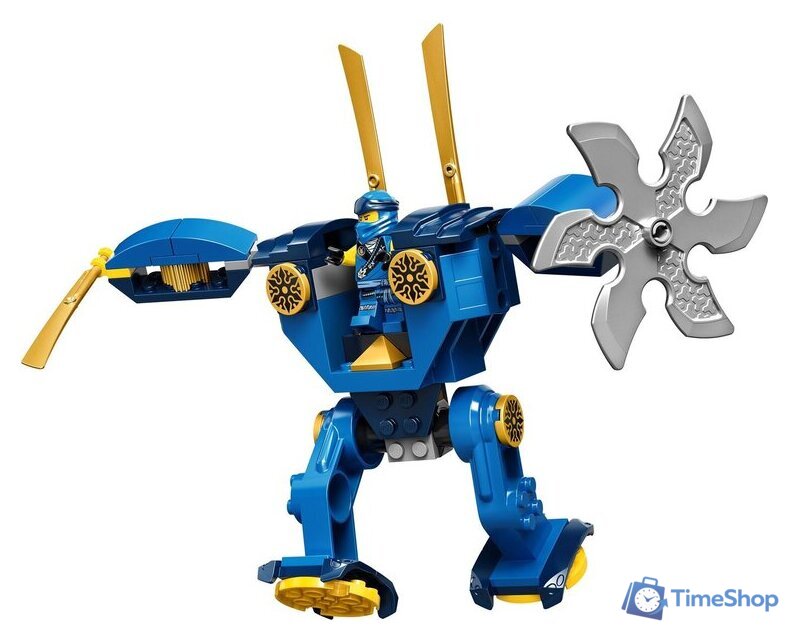 Конструктор LEGO Ninjago 71740 Электрический робот Джея - Изображение №9 — Интернет-магазин Time-Shop
