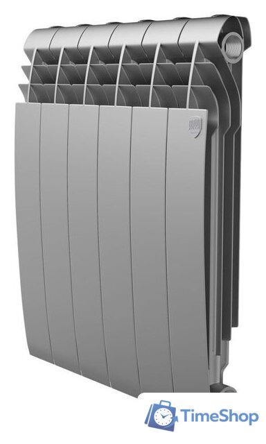 Алюминиевый радиатор Royal Thermo Biliner Alum 500 Silver Satin (14 секций) - Изображение №1 — Интернет-магазин Time-Shop