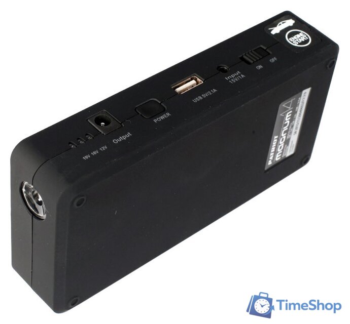 Портативное пусковое устройство Patriot Magnum 14 [650201614] - Изображение №4 — Интернет-магазин Time-Shop