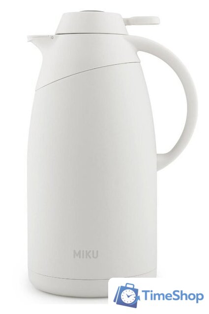 Термосы, термокружки Miku TH-JG-1500WHT (1.5л, белый) - Изображение №1 — Интернет-магазин Time-Shop