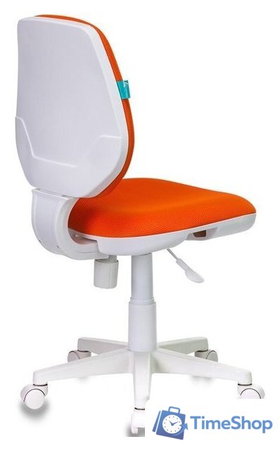 Компьютерное кресло Бюрократ CH-W213/TW-96-1 (оранжевый) - Изображение №4 — Интернет-магазин Time-Shop