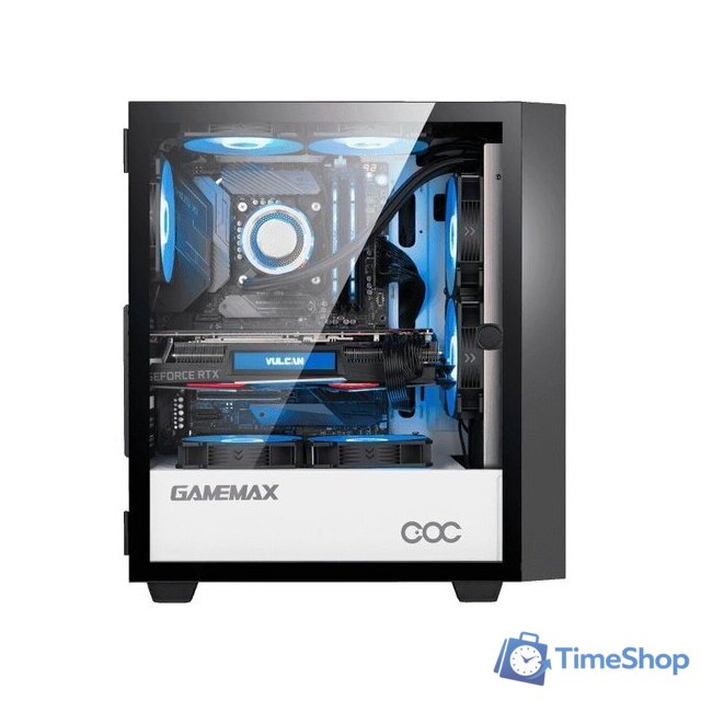Корпус GameMax Brufen C3 (черный/белый) - Изображение №6 — Интернет-магазин Time-Shop