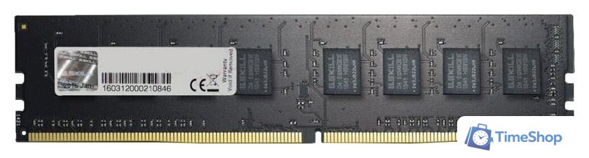 Оперативная память G.Skill Value 32GB DDR4 PC4-21300 F4-2666C19S-32GNT - Изображение №1 — Интернет-магазин Time-Shop