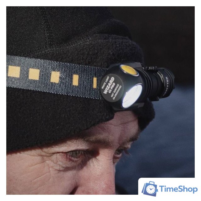 Фонарь Armytek Wizard C1 Pro Magnet USB (теплый) - Изображение №7 — Интернет-магазин Time-Shop