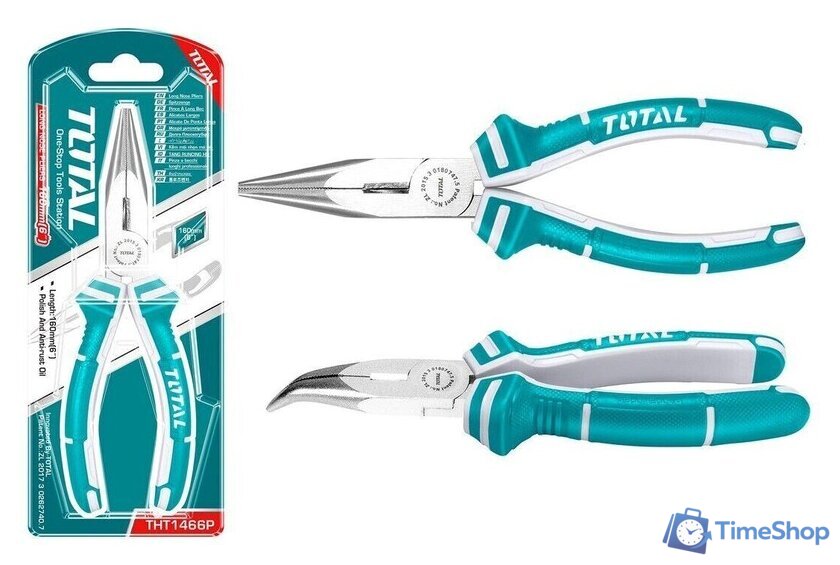 Длинногубцы Total THT1466P - Изображение №1 — Интернет-магазин Time-Shop