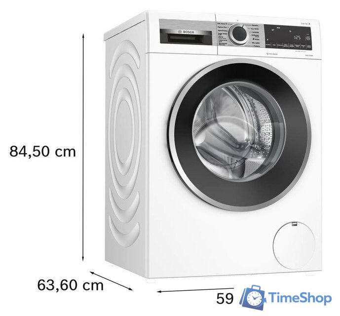 Стиральная машина Bosch Serie 6 WGG256ZTPL - Изображение №8 — Интернет-магазин Time-Shop