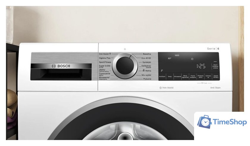 Стиральная машина Bosch Serie 6 WGG256ZTPL - Изображение №2 — Интернет-магазин Time-Shop