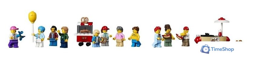 Конструктор LEGO Icons 10303 Американские горки с мертвой петлей - Изображение №7 — Интернет-магазин Time-Shop