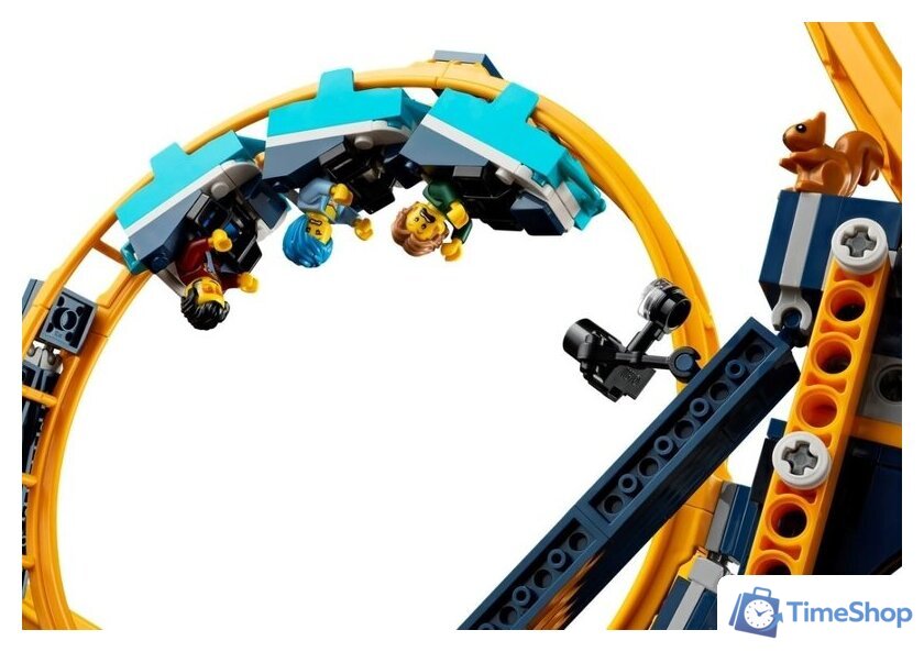 Конструктор LEGO Icons 10303 Американские горки с мертвой петлей - Изображение №3 — Интернет-магазин Time-Shop