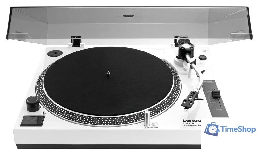 Виниловый проигрыватель Lenco L-3810WH - Изображение №1 — Интернет-магазин Time-Shop