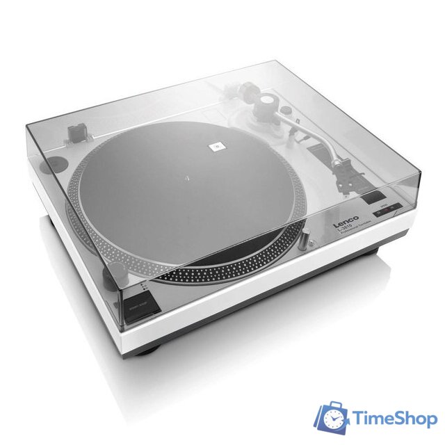 Виниловый проигрыватель Lenco L-3810WH - Изображение №3 — Интернет-магазин Time-Shop