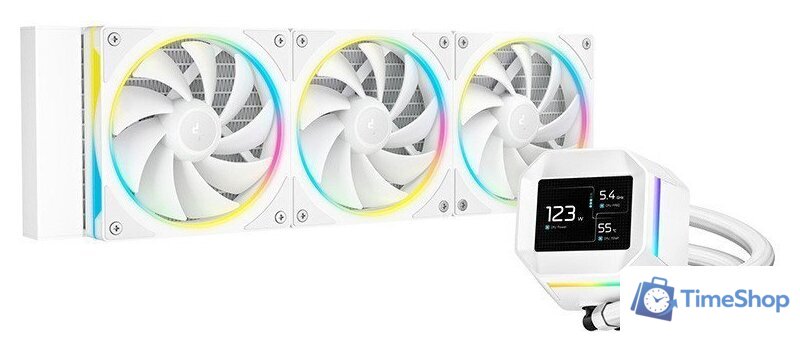 Система жидкостного охлаждения для процессора DeepCool LM360 WH R-LM360-WHDMMC-1 - Изображение №1 — Интернет-магазин Time-Shop