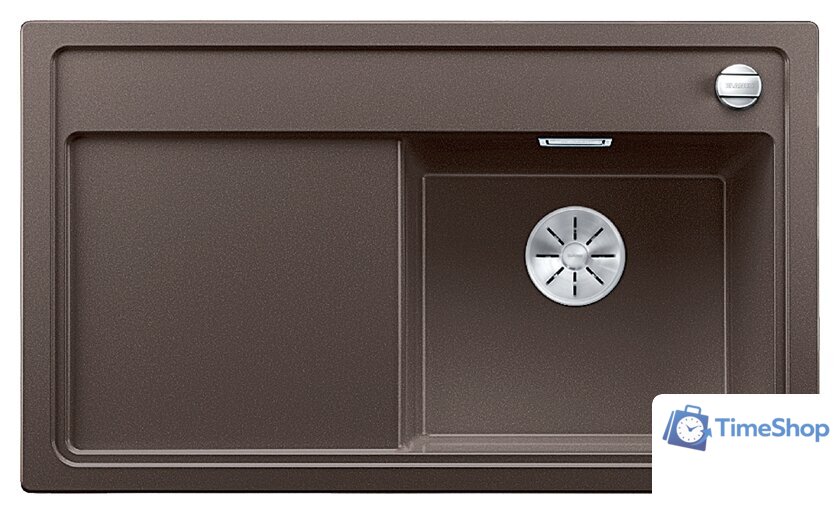 Кухонная мойка Blanco Zenar 45 S-F (правая, кофе) - Изображение №1 — Интернет-магазин Time-Shop