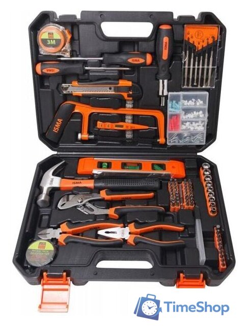 Набор домашнего мастера ISMA 20180 (180 предметов) - Изображение №6 — Интернет-магазин Time-Shop