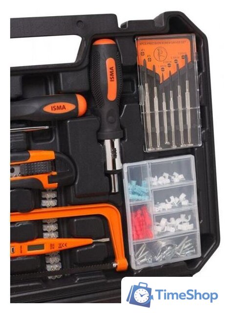 Набор домашнего мастера ISMA 20180 (180 предметов) - Изображение №8 — Интернет-магазин Time-Shop
