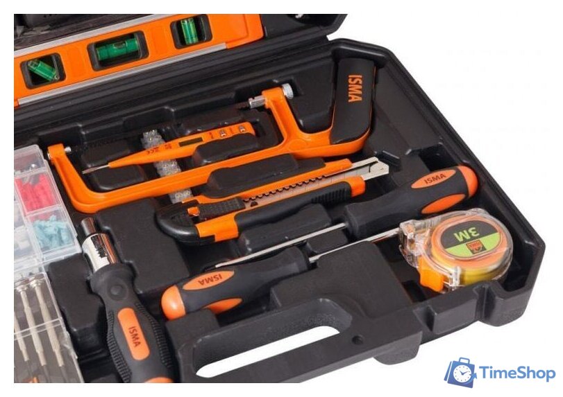 Набор домашнего мастера ISMA 20180 (180 предметов) - Изображение №11 — Интернет-магазин Time-Shop