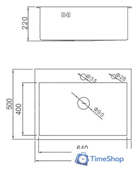 Кухонная мойка Wisent WS-37050B+GER013+WW405B+W302644B - Изображение №14 — Интернет-магазин Time-Shop