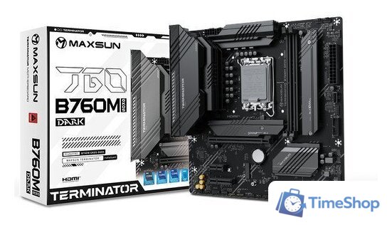 Материнская плата Maxsun Terminator B760M GKD5 Dark - Изображение №5 — Интернет-магазин Time-Shop