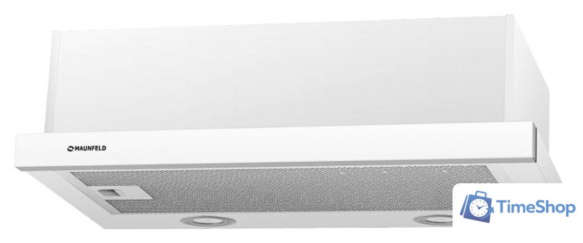 Кухонная вытяжка MAUNFELD VS Light (Glass) 60 (белое стекло) - Изображение №1 — Интернет-магазин Time-Shop