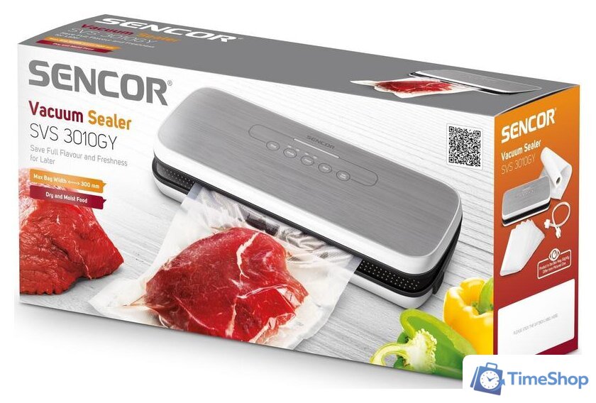 Вакуумный упаковщик Sencor SVS 3010GY - Изображение №11 — Интернет-магазин Time-Shop