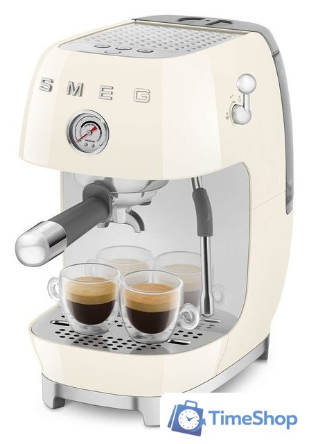 Рожковая кофеварка Smeg ECF03CREU - Изображение №10 — Интернет-магазин Time-Shop