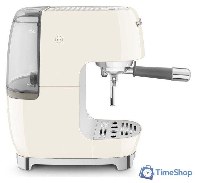 Рожковая кофеварка Smeg ECF03CREU - Изображение №3 — Интернет-магазин Time-Shop