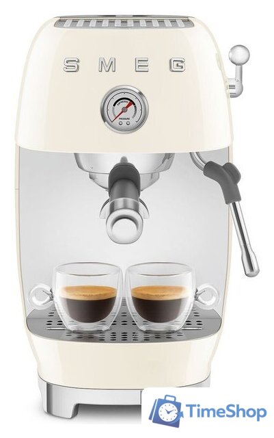 Рожковая кофеварка Smeg ECF03CREU - Изображение №6 — Интернет-магазин Time-Shop