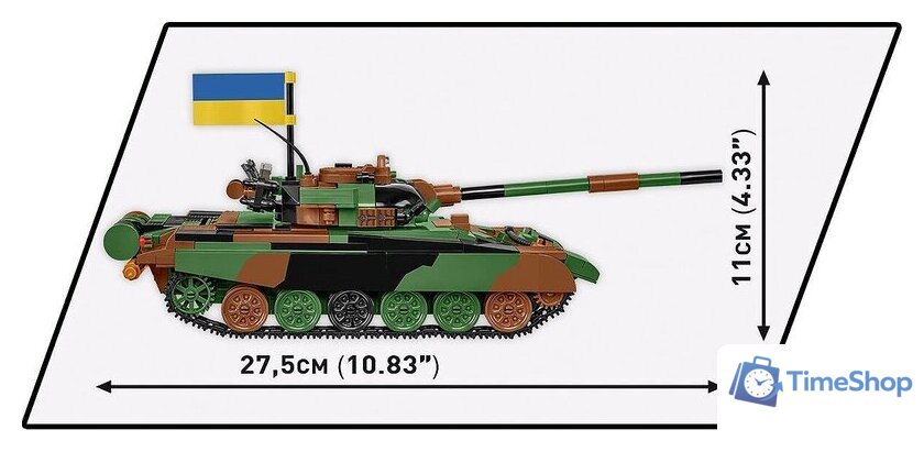 Конструктор Cobi Armed Forces T-72 M1R - Изображение №10 — Интернет-магазин Time-Shop