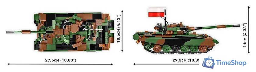 Конструктор Cobi Armed Forces T-72 M1R - Изображение №9 — Интернет-магазин Time-Shop