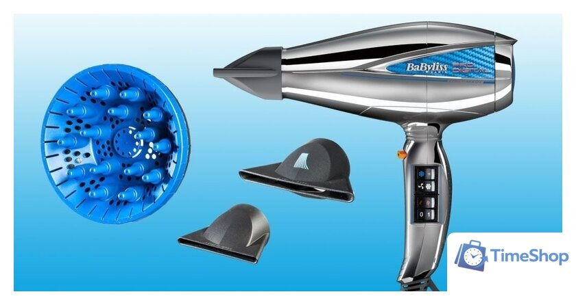 Фен BaByliss Pro Digital 6000E - Изображение №8 — Интернет-магазин Time-Shop