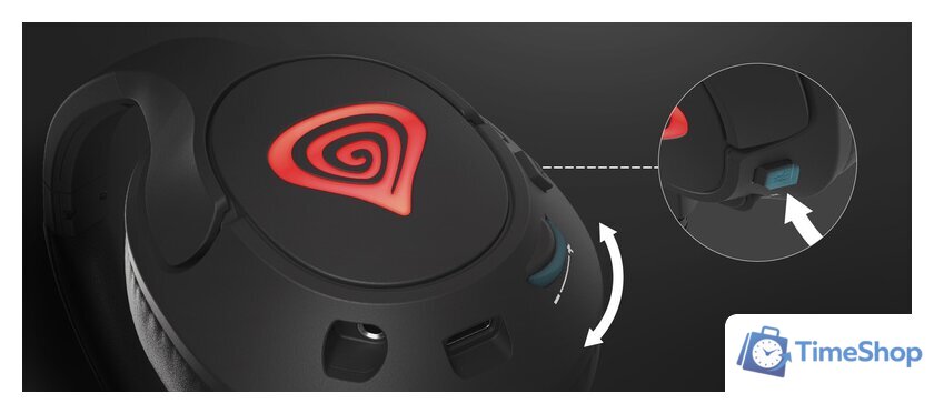 Наушники Genesis Radon 800 - Изображение №8 — Интернет-магазин Time-Shop