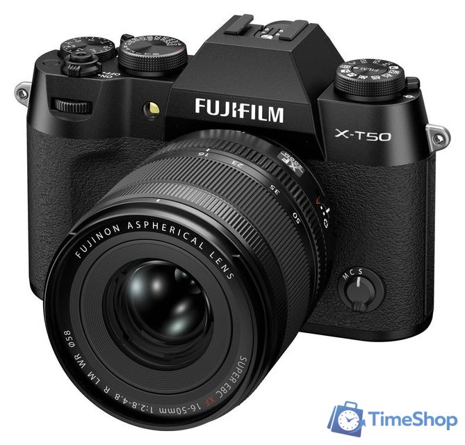 Беззеркальный фотоаппарат Fujifilm X-T50 Kit 16-50mm (черный) - Изображение №12 — Интернет-магазин Time-Shop