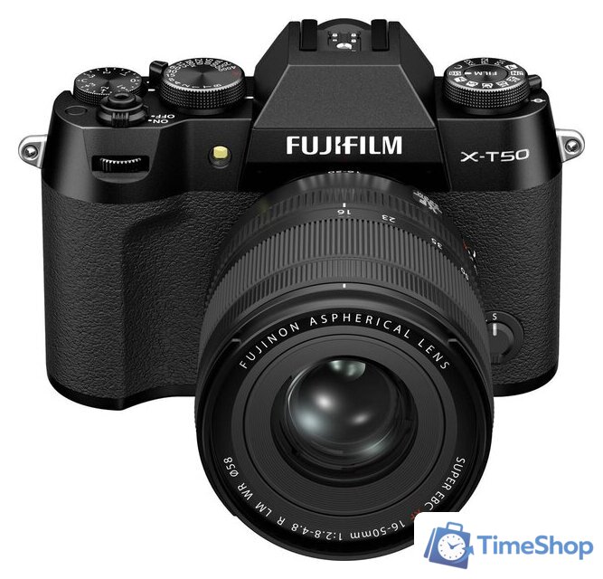 Беззеркальный фотоаппарат Fujifilm X-T50 Kit 16-50mm (черный) - Изображение №10 — Интернет-магазин Time-Shop