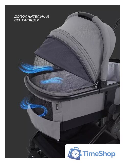 Универсальная коляска MOWbaby Amber MB068 (3 в 1, мятный) - Изображение №51 — Интернет-магазин Time-Shop