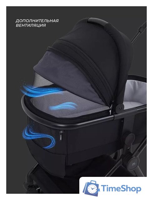 Универсальная коляска MOWbaby Amber MB068 (3 в 1, мятный) - Изображение №13 — Интернет-магазин Time-Shop