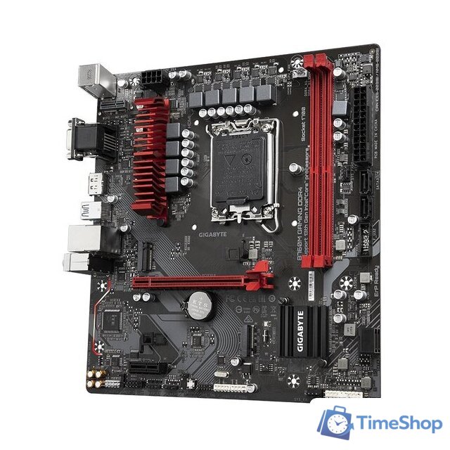 Материнская плата Gigabyte B760M Gaming DDR4 (rev. 1.x) - Изображение №2 — Интернет-магазин Time-Shop
