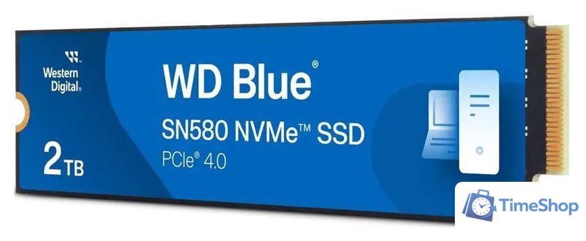 SSD WD Blue SN580 2TB WDS200T3B0E - Изображение №2 — Интернет-магазин Time-Shop