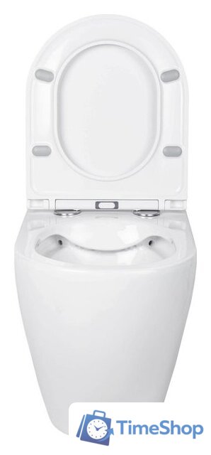 Унитаз подвесной Roxen Antares в комплекте с инсталляцией StounFix Dual Fresh 6 в 1 533395 (кнопка: белый глянец) - Изображение №8 — Интернет-магазин Time-Shop