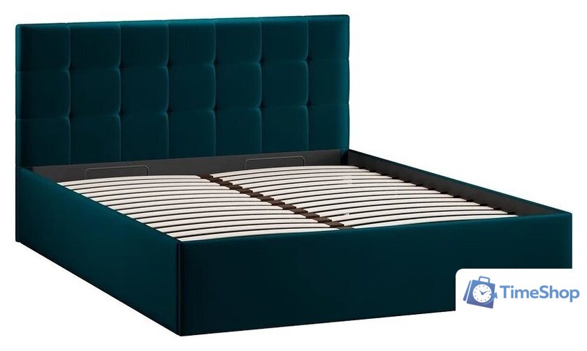 Кровать Трия Джоли Тип 1 универсальный 180x200 (велюр Confetti Izumrud) - Изображение №2 — Интернет-магазин Time-Shop