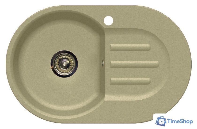 Кухонная мойка GranFest SMART GF-SM685L (песочный) - Изображение №2 — Интернет-магазин Time-Shop