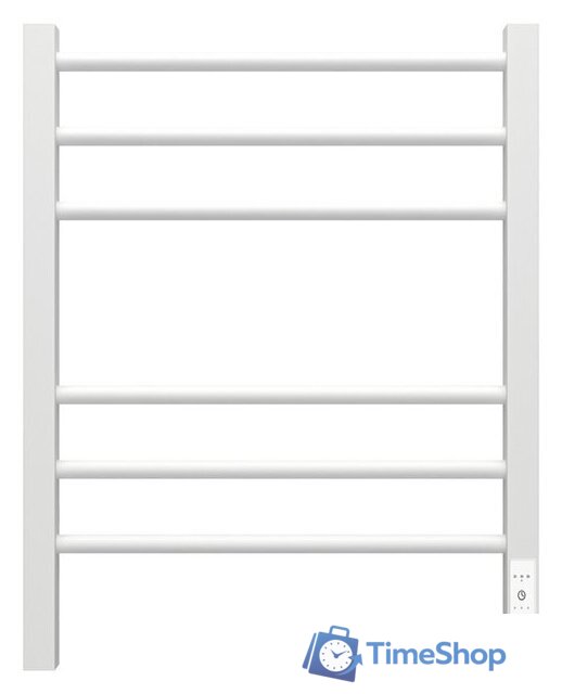Полотенцесушитель Granula Квадро Сплит 50х60 (терморегулятор с таймером белый) - Изображение №1 — Интернет-магазин Time-Shop