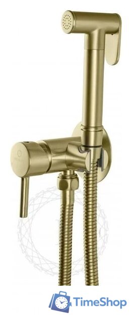 Гигиенический душ Filarete Roun FL100 (золото матовый) - Изображение №3 — Интернет-магазин Time-Shop