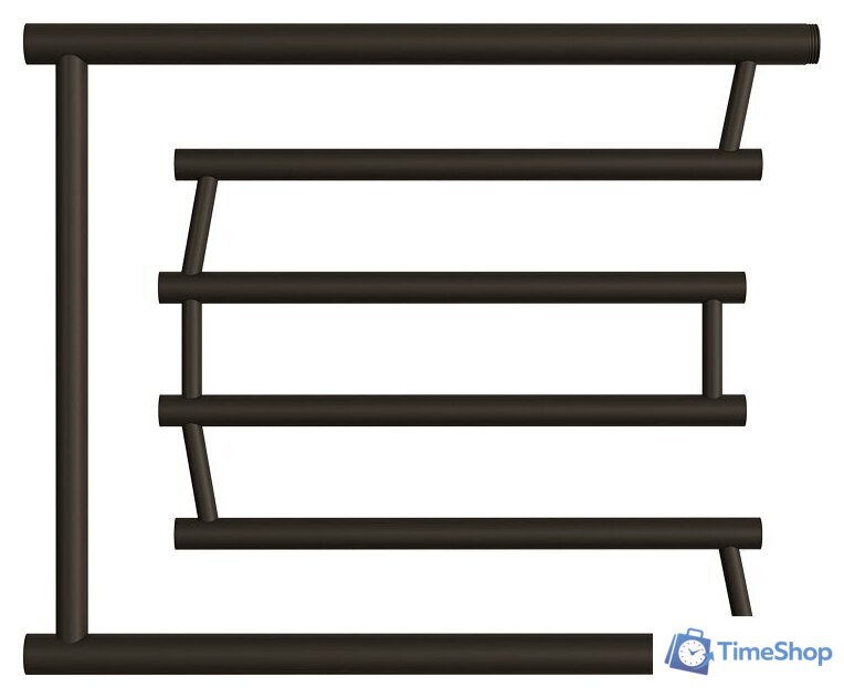 Полотенцесушитель Двин D Pobeda 50/60 (черный матовый) - Изображение №1 — Интернет-магазин Time-Shop