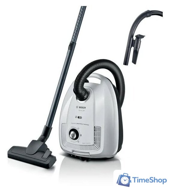 Пылесос Bosch Serie 4 BGL38WH2 - Изображение №1 — Интернет-магазин Time-Shop