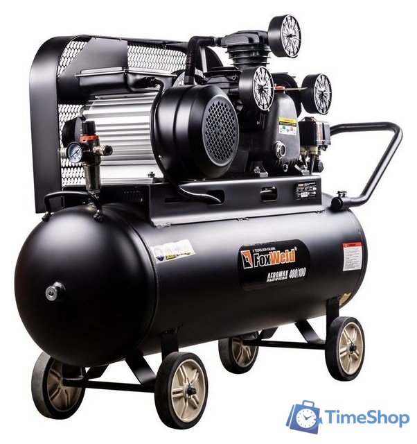 Компрессор FoxWeld Aeromax 480/100 5887 - Изображение №4 — Интернет-магазин Time-Shop