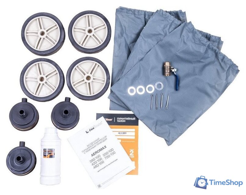 Компрессор FoxWeld Aeromax 480/100 5887 - Изображение №7 — Интернет-магазин Time-Shop