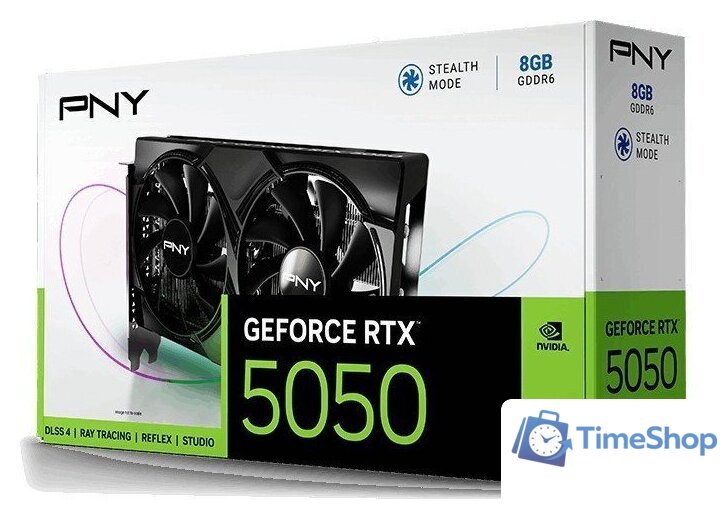 Видеокарта PNY GeForce RTX 5050 Dual Fan VCG50508DFXPB1 - Изображение №10 — Интернет-магазин Time-Shop